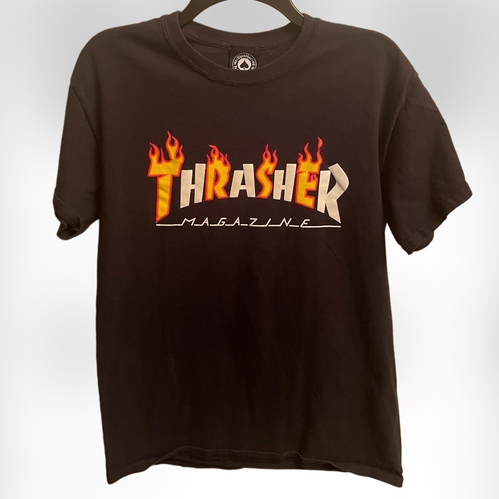 NWOT Thrasher Men's Flame Graphic Tee Shirt